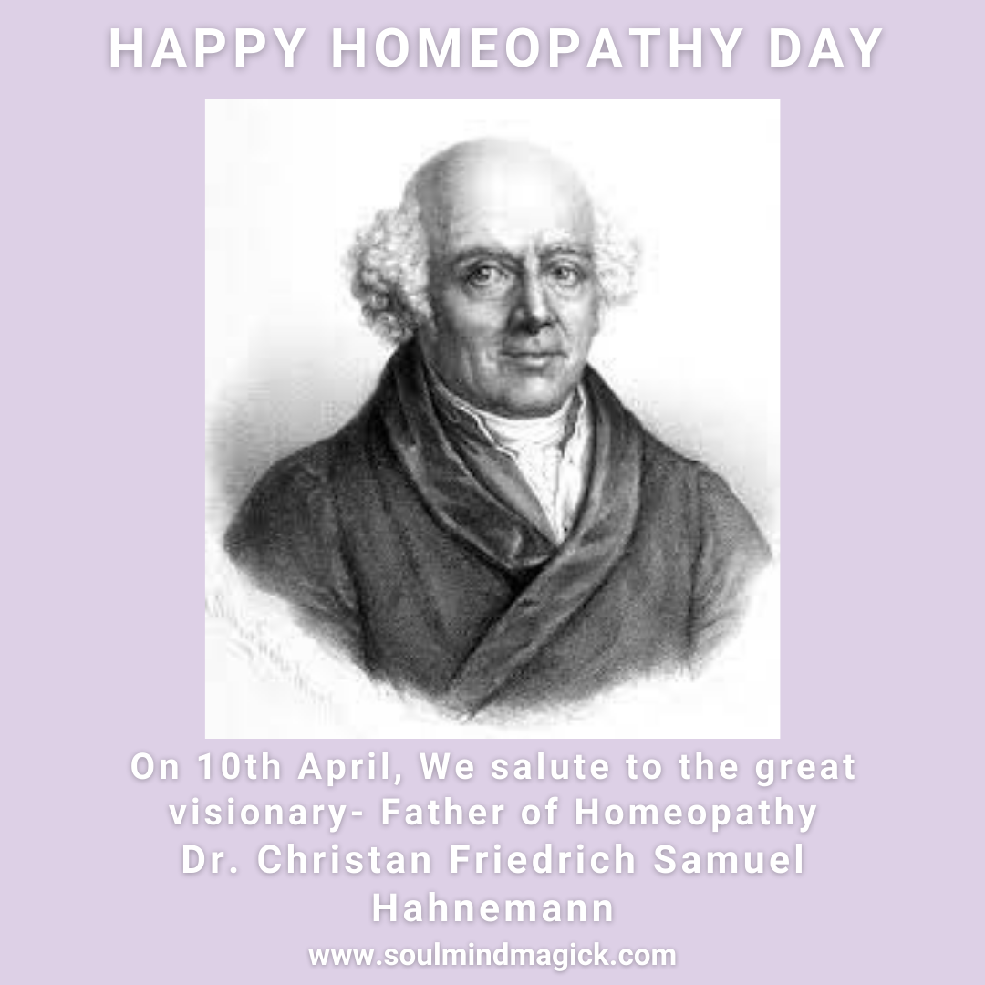 Sir Samuel Hahneman – Founder of Homeopathy.